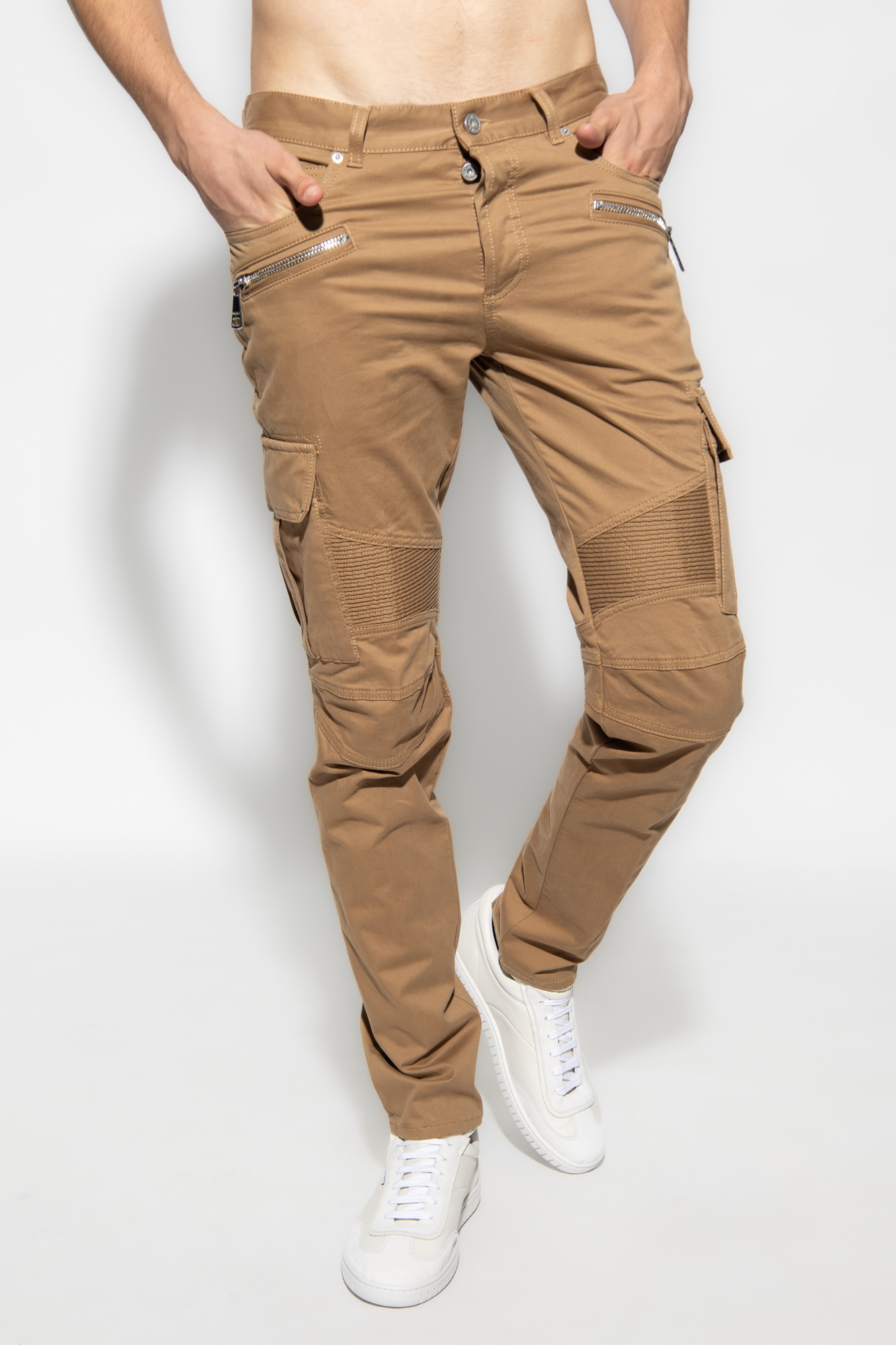 Balmain cargo discount trousers